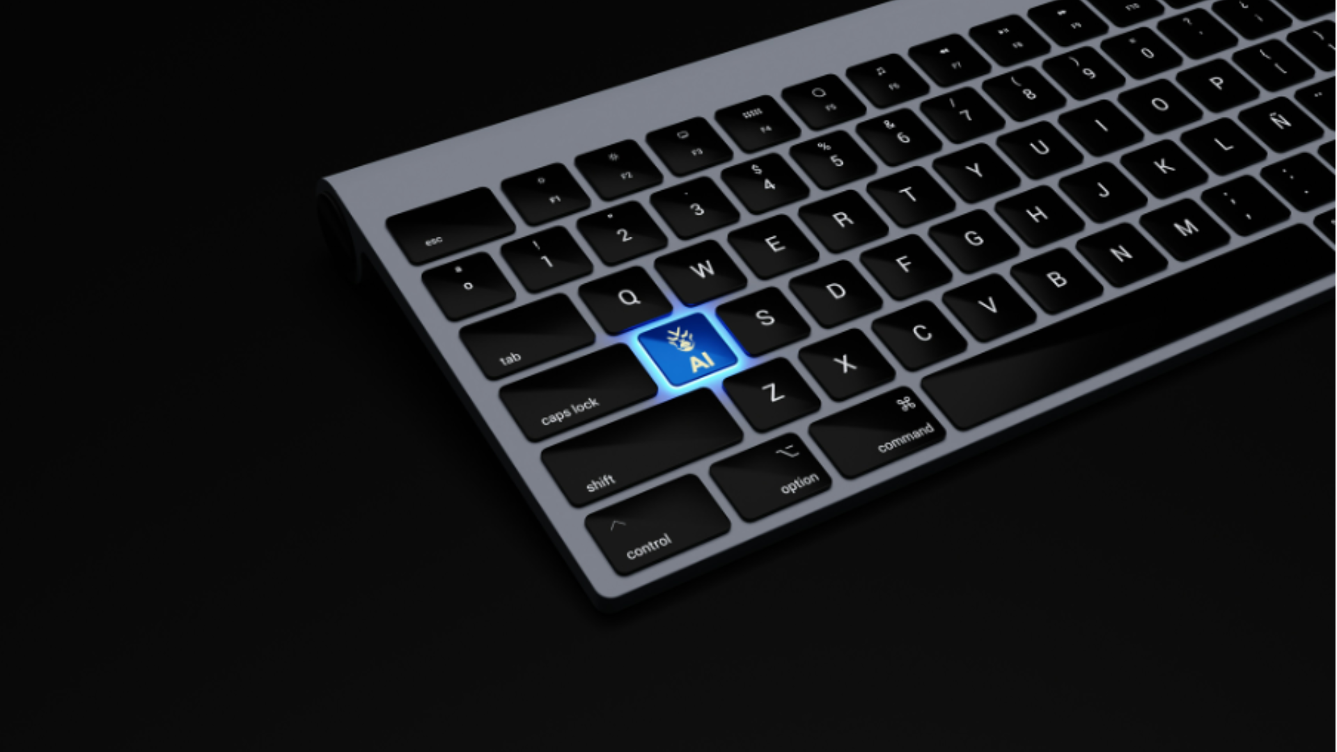 AI button on keyboard