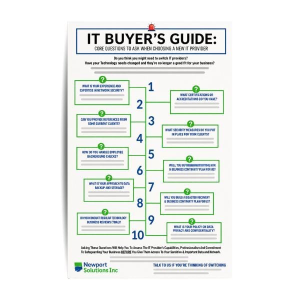 IT Buyers Guide Infographic
