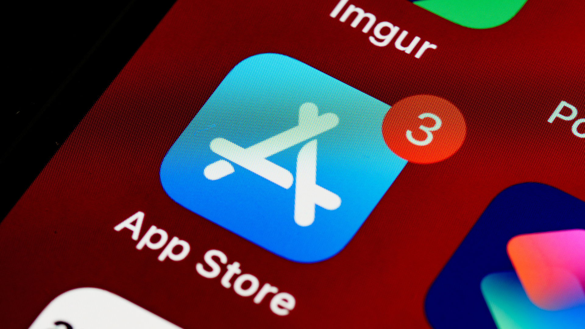 app store on a mobile device