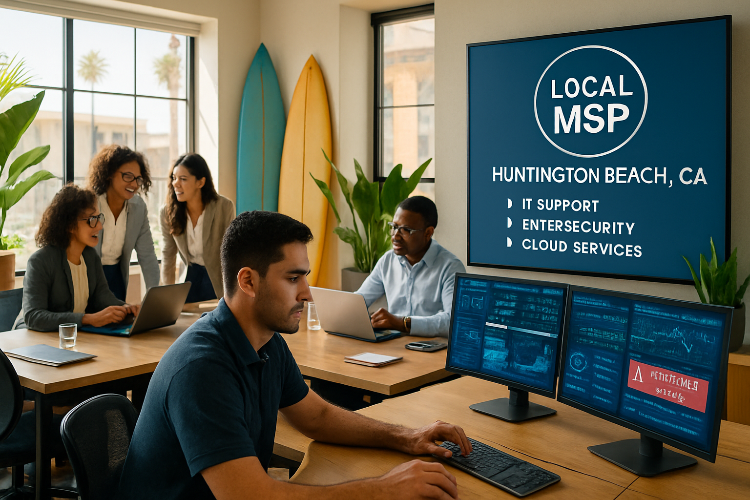 Why Choosing a Huntington Beach MSP Is a Smart Move for Growing Businesses