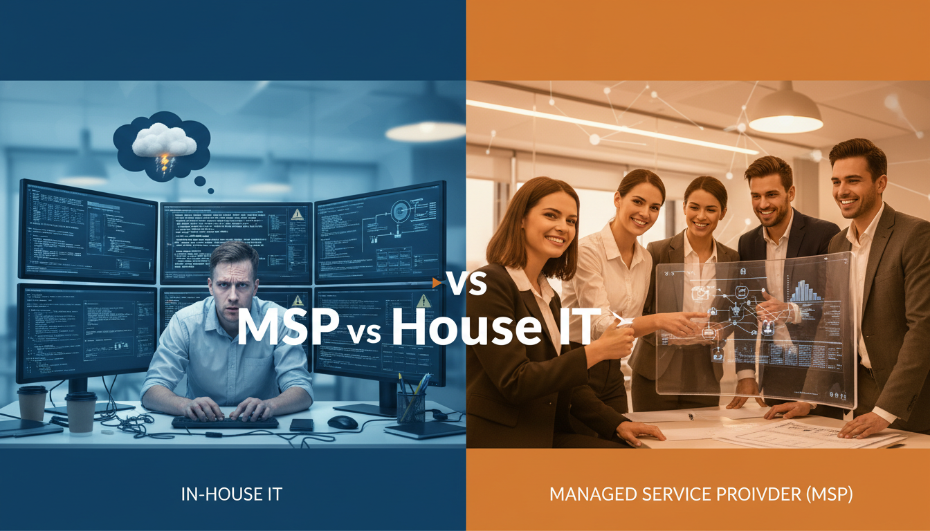 In-House IT vs. Managed Service Provider: Why MSPs Are the Smart Choice for Your Business in 2026